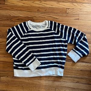 J Crew vintage cotton terry crewneck pullover size small